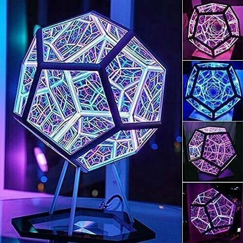 (2024 New Year Hot Sale🎁 49% Off🎁)Infinite Dodecahedron Color Art Light